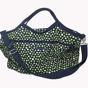 Vera Bradley 19" Lucky Dots Carryall Travel Bag X-Large Limited Edition NWOT